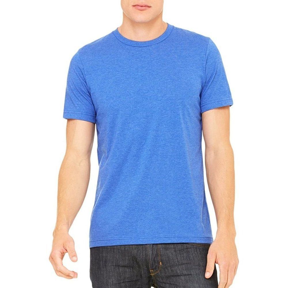 Aquaguard Boys Blue Heather Short Sleeve Crew Neck T Shirt Sz Medium Y Lot Of 2